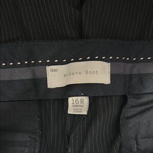 GAP Elegant Navy Pinstripe Trousers 16R